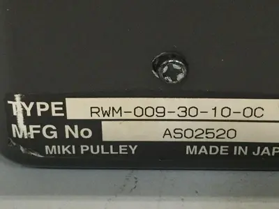 Used PANASONIC RWM-009-30-10-0C Motors (misc) Michigan US | Ideal Machinery #1293332