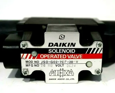 NEW DAIKIN JSO-G02-7CP-20-N SOLENOID OPERATED VALVE JSOG027CP20N