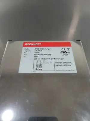 USED Beckhoff C9900-U330 BatteryPack, 24V, 3.4AH