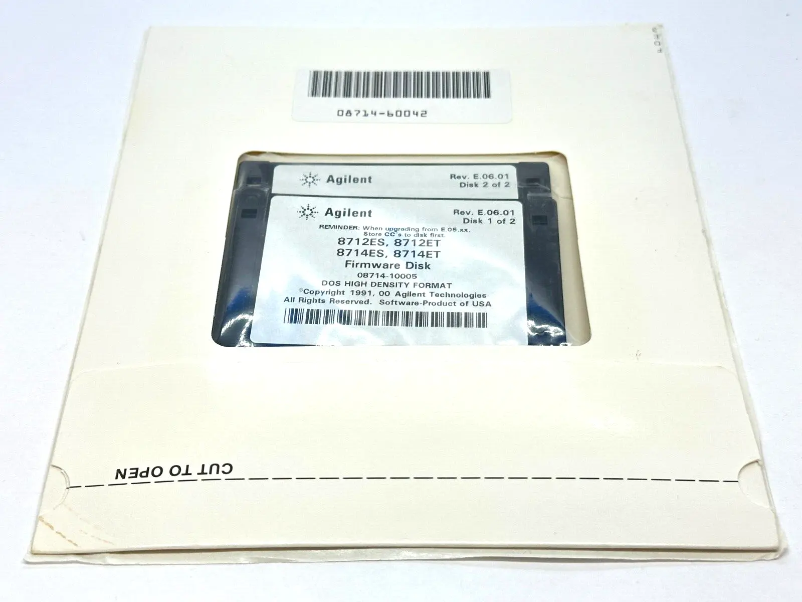 New | in-Stock Agilent Rev E.06.01 Test Equipment - Other Michigan US | Maverick Industrial Sales #1397772