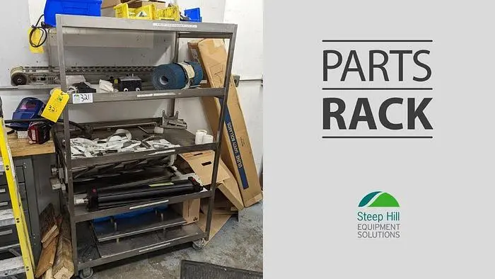 SS Mobile Parts Rack