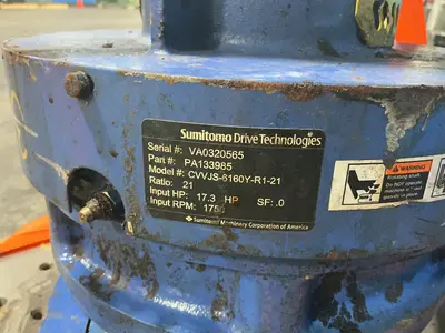 Used SUMITOMO CVVJS6160YR121 Material Handling (misc) Ohio US | HGR 24 #1315156