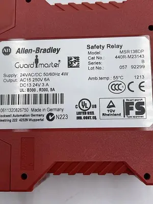 Used ALLEN-BRADLEY ALLEN-BRADLEY 440R-M23143 SER B Relays & Switches | ND Industrial Surplus #1214256