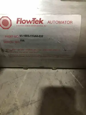 Flow-Tek 93-1603-113A0-532 Pneumatic Actuator w/ Monitor 140PSI
