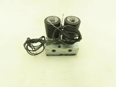 Honeywell Skinner MBD009 Solenoid Valve 4-Way Assembly NO 12VDC 150 PSI MBD005