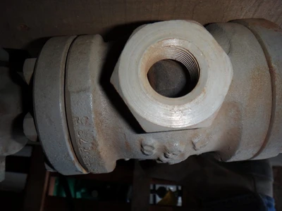 Fisher/Bailey 3/4 X 3/4, A50E-C, WCV Stianless Threaded Control