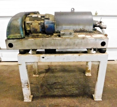 Bird/Flottweg 1350 decanter centrifuge, 316SS.