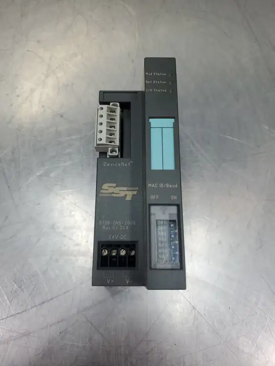 Used SST 5136-DNS-200S Rev 02.004 Communication Module, 24VDC Network Cards South Carolina US | Palmetto Automation #1160181