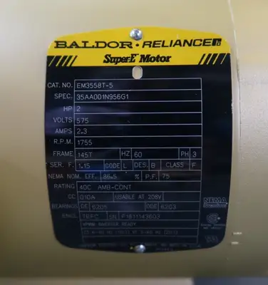 NEW BALDOR ECP3587T-4