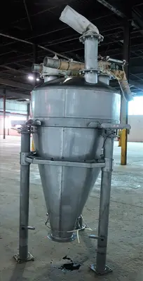 SPC8316  Bin Hopper Silo 40 cu.ft., bulk storage bin, Stainless Steel