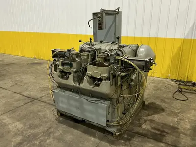 2 SPINDLE x 1.25" LANDIS THREADER / THREADING MACHINE: YOBRO #24699