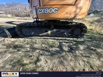 Used 2018 CASE CX80C Excavators Utah US | Proxy Equipment #1381932