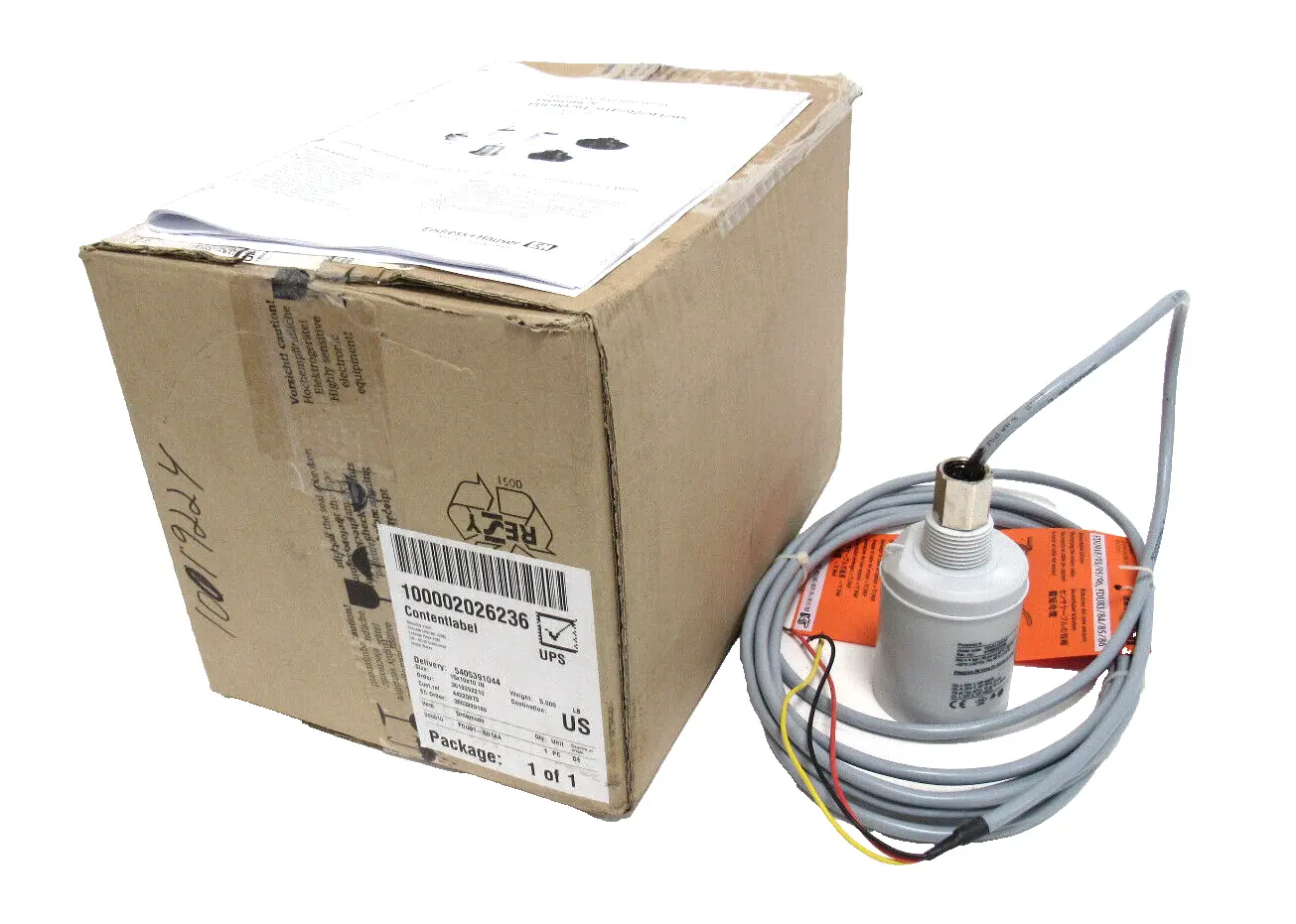 NEW ENDRESS HAUSER FDU91-QN1AA PROSONIC S LEVEL SENSOR ULTRASONIC 52022815