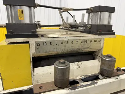 USED CHS PTS-300-7-12BRAND: CHSYEAR: 2012DESCRIPTION: CHS COIL STRAIGHTENER - PULL THRU - 12" WIDE X .156"
