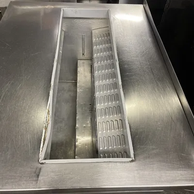 174-0171 Continental SW48-12 Self Contained Salad Prep Table Cooler