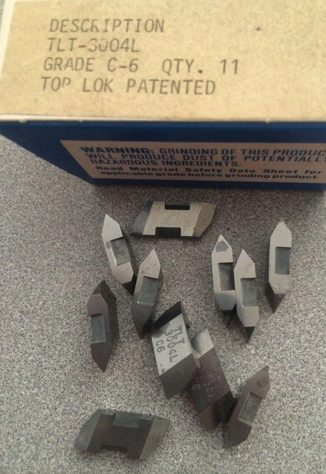 New | in-Stock TGI Does Not Apply Carbide Inserts California US | Amiron Machinery #725457