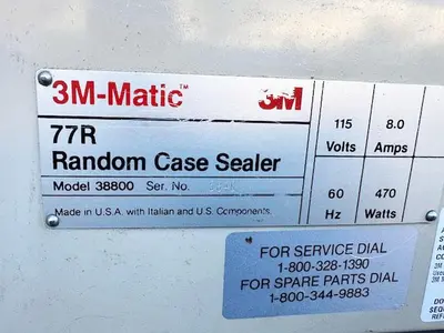 USED 3M-MATIC MODEL 38800