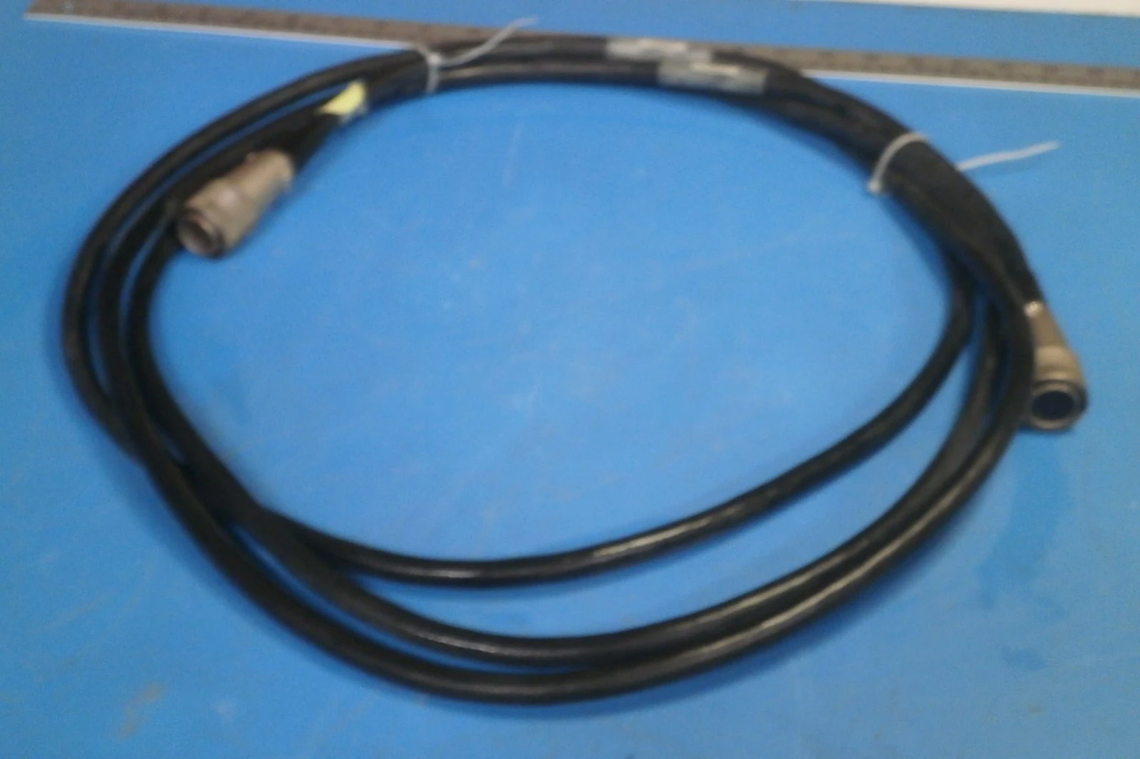 USED C.A.E. 15 ft  CABLE 26 POSITION CONNECTORS FEMALE TO MALE