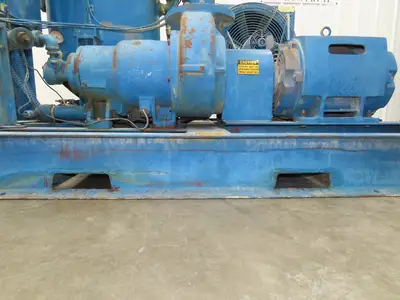 Quincy QSVI40ANN3 Rotary Screw Vacuum Pump 230/460V 40Hp Air Compressor 6456h