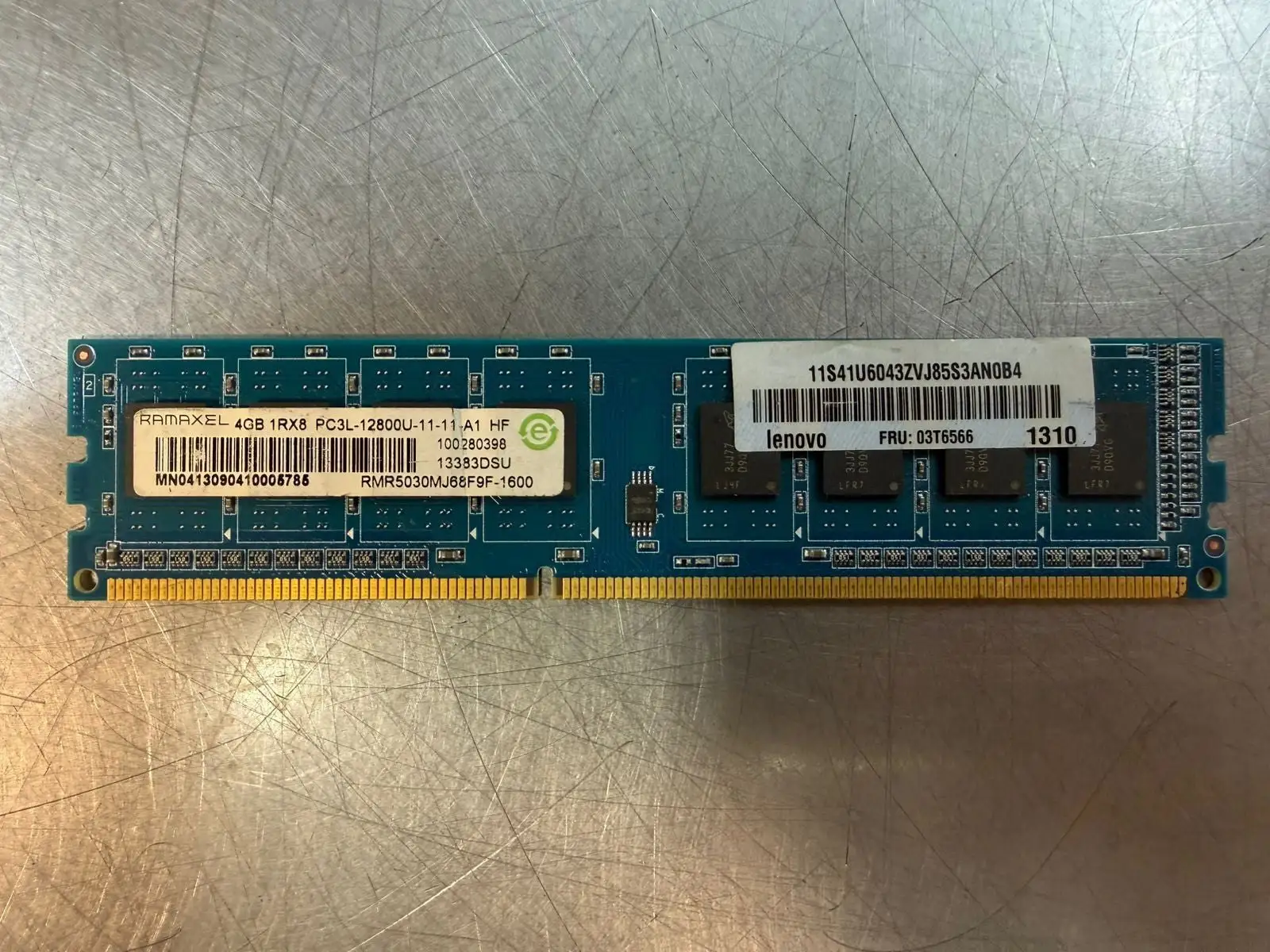 Ramaxel RMR5030MJ68F9F-1600 4GB 1RX8 PC3L-12800U-11-11-A1 (5.3.5)