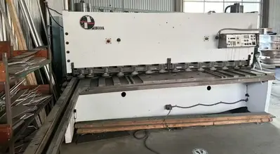 1/2" x 10 ft. Amada Mechanical Power Squaring Shear Model H-3013