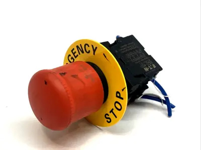 USED EATON EMERGENCY STOP PUSH BUTTON