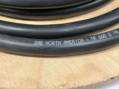 SAB 93331403 14 AWG 3C Multiconductor Cable Black PVC 40' FT - New Other
