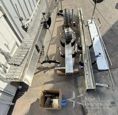 USED AESUS SYSTEMS DELTAVEYOR SS 6" X 30FT