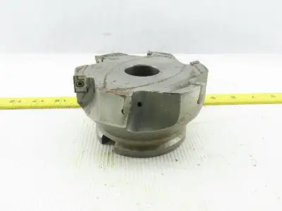 Walter F3042-400125R 4.5" Indexable Face Shell Mill Cutter 1-1/2" Arbor 6 Flute