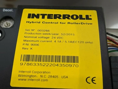New | in-Stock Interroll Lift Conveyor Module Roller Conveyors Michigan US | Maverick Industrial Sales #1394696
