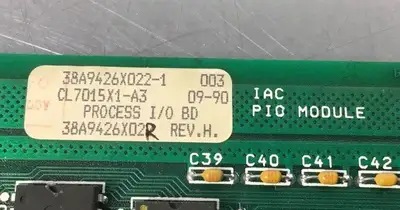 FISHER ROSEMOUNT / EMERSON CL7015X1-A3 , PROCESS I/O CIRCUIT BOARD 3C
