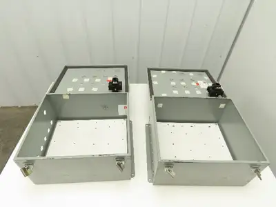 C & I Electrical Enclosure 16x14x8" Backplate Wall Mount 3Ph Disconnect Lot of 2