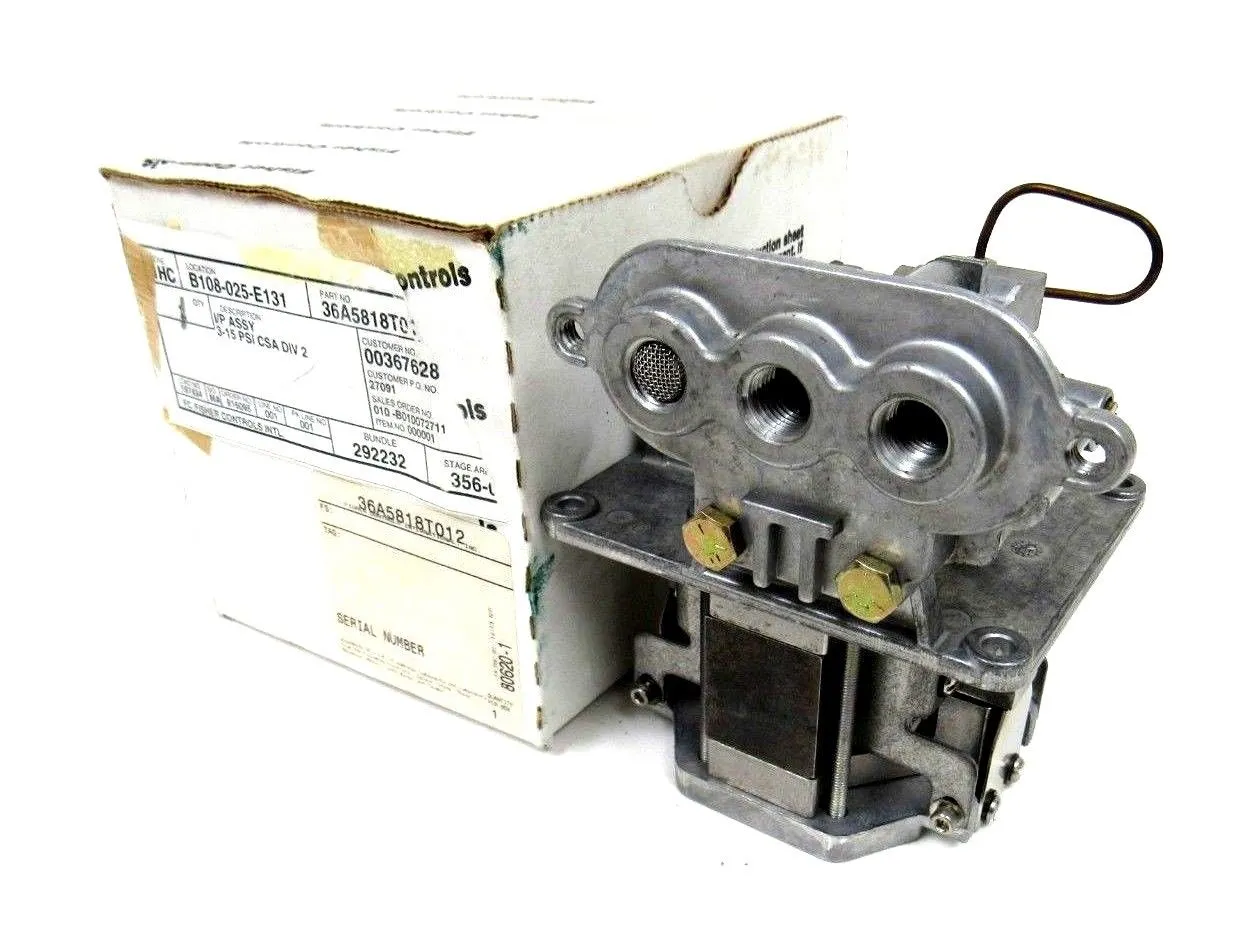 NEW FISHER 36A5818T012 I/P ASSEMBLY 3-15PSI CSA DIV 2