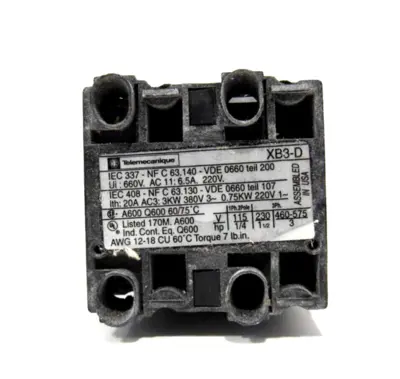 NEW TELEMECANIQUE XB3D1939 ROTARY CAM SWITCH