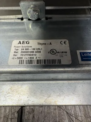 AEG 2A 500-130 HRL1 Electrical/PLC/Automation | ESS Industrial Equipment Sales (8)