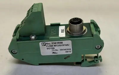 USED PHOENIX CONTACT FLKM-M12/B/5P/4A/SO106