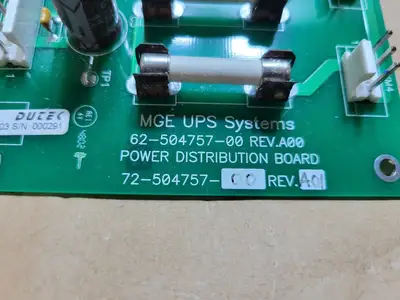 Used MGE 62-504757-00 Misc Electrical & Power Parts British Columbia CA | Lenmark #1439784