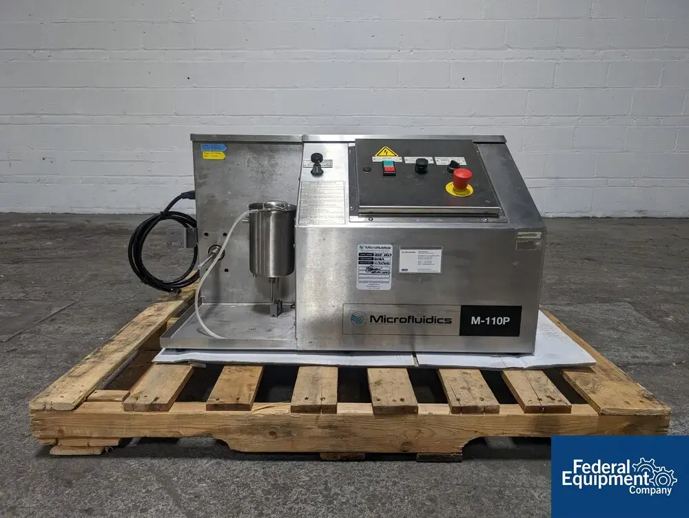 USED Microfluidics Microfluidics M-110P Microfluidizer