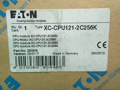 New | in-Stock EATON XCCPU1212C256K Electrical Controls | HGR 24 #747553