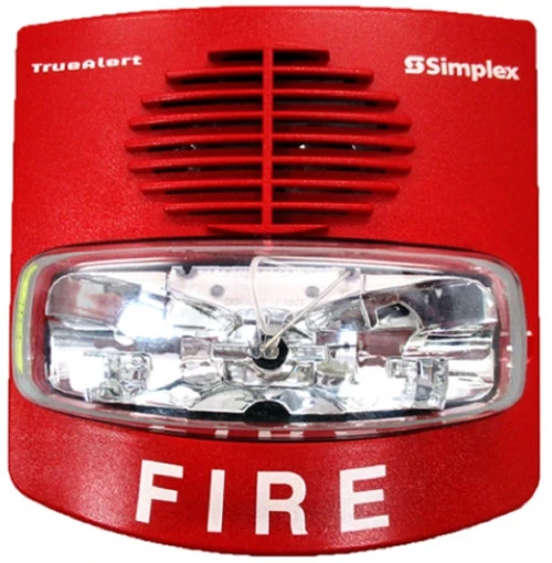 Simplex Grinnell 49AV-WRF TrueAlert ES Wall Addressable Audible/Visible Alarm [New]