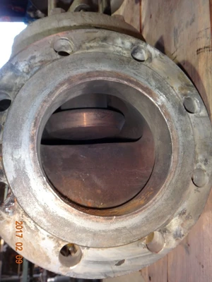 Ladish 6", Class 150, CF8M, Globe Valve.