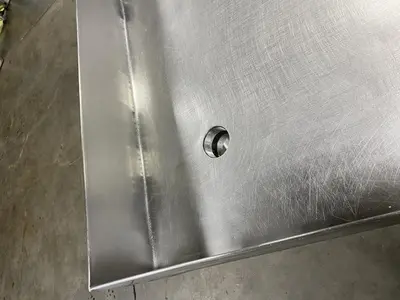 Used Stainless Steel Heavy Duty Dough Table