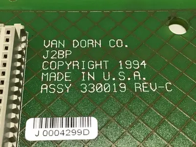 USED VAN DORN PC330-019 330-019