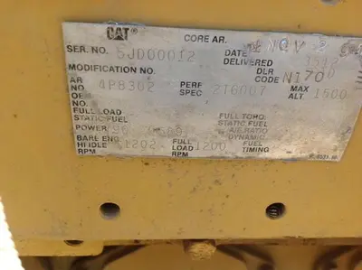 USED CAT G3512TALE