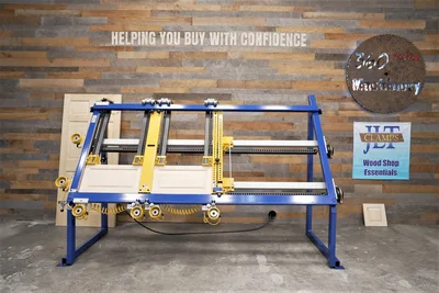 JLT #717C-CHBB Large Capacity Double Door Miter Door Clamp