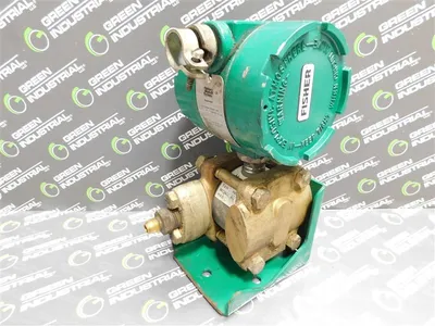 Fisher 1151GP6E12 Pressure Transmitter 100 PSI Max. 45VDC Supply Used