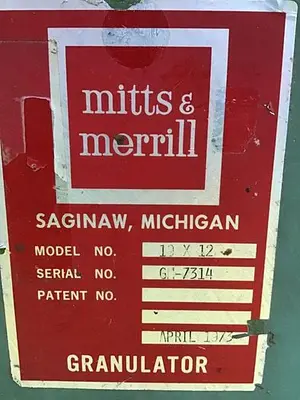 USED MITTS & MERRILL 10X12 MM