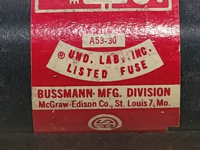 USED BUSSMANN NOS-70