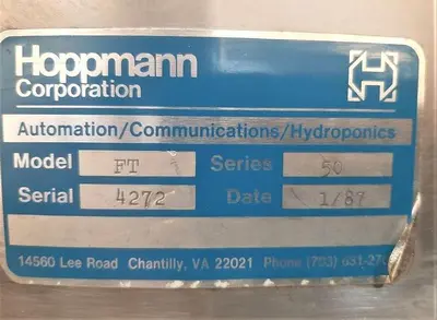 USED HOPPMANN FT 50