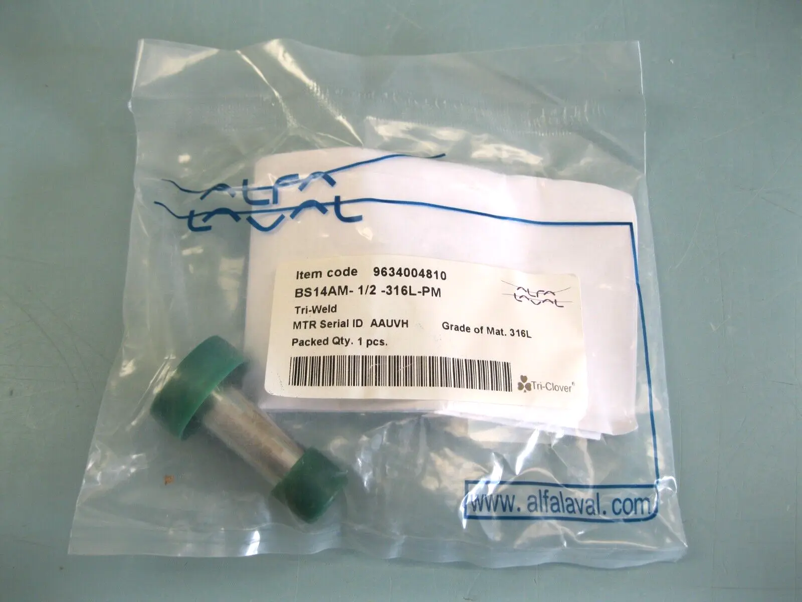 NEW Alfa Laval BS14AM-1/2-316L-PM